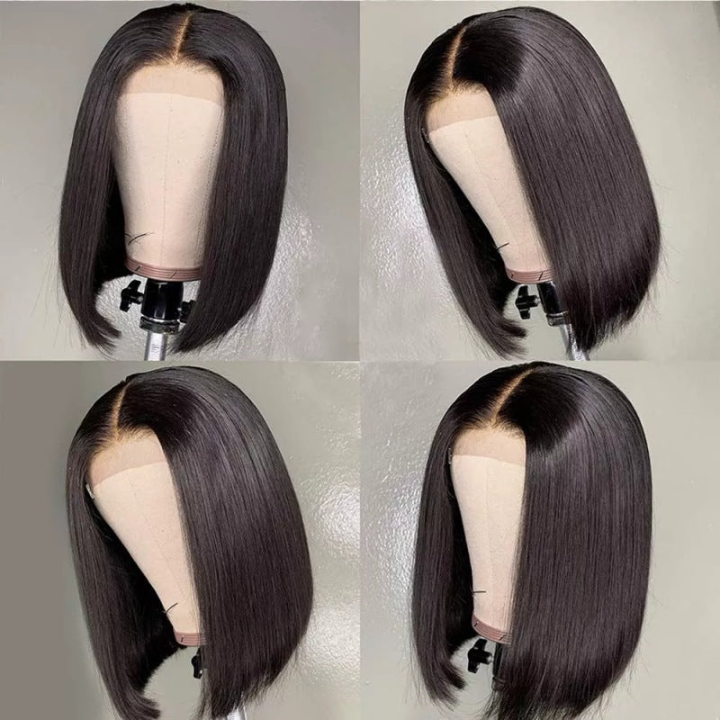 Silky Human Hair Lace Wig