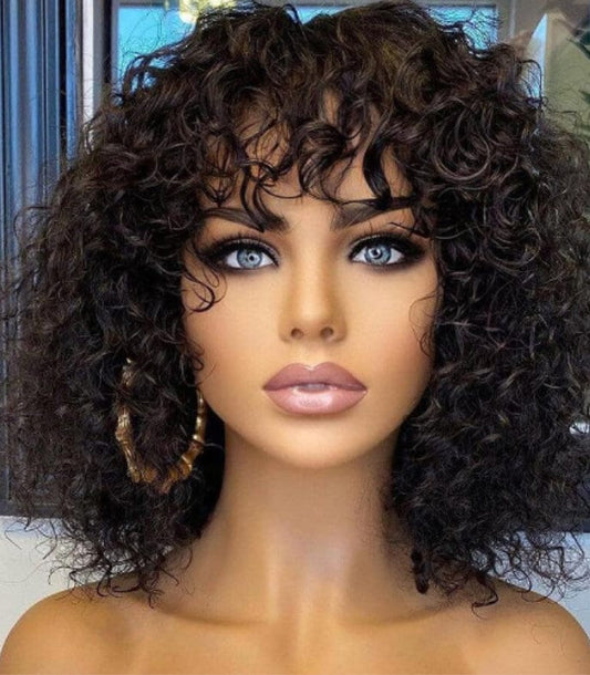 Soft And Beautiful Shoulder Length Curly Wig
